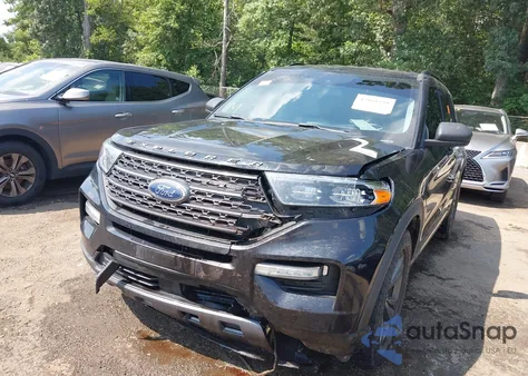 2021 Ford Explorer Xlt z USA, uszkodzony, nr VIN 1FMSK8DH2MGA79004